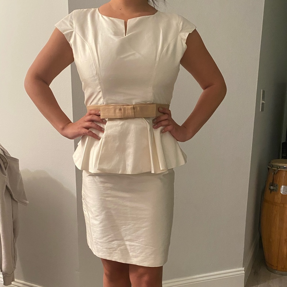 Custom made all silk dress